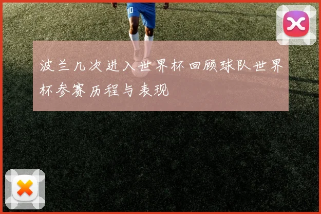 波兰几次进入世界杯回顾球队世界杯参赛历程与表现